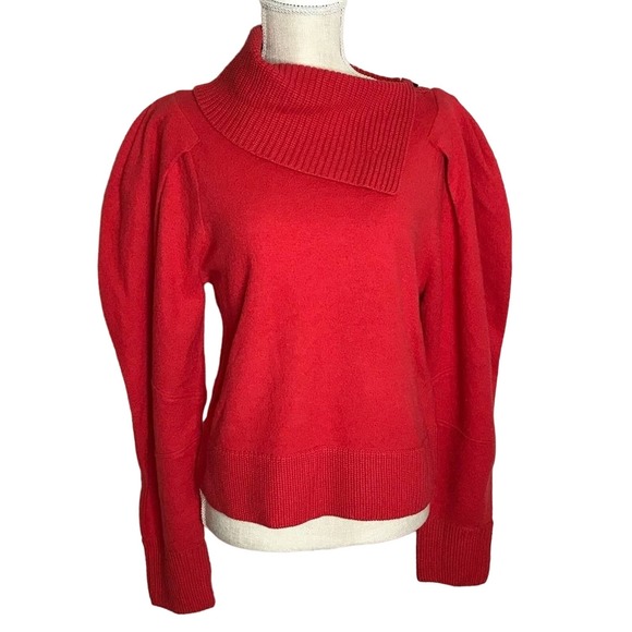 New ULLA Johnson Riley Pullover Zinnia Wool Sweater Large - Picture 3 of 7